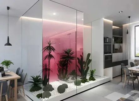 Phim Gradient giữa màu Đỏ